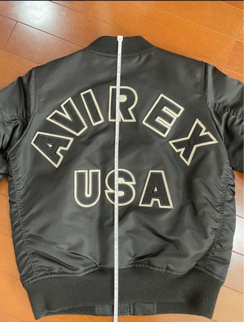 AVIREX MA-1ジャケット ブラック