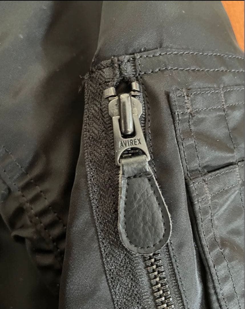 AVIREX MA-1ジャケット ブラック