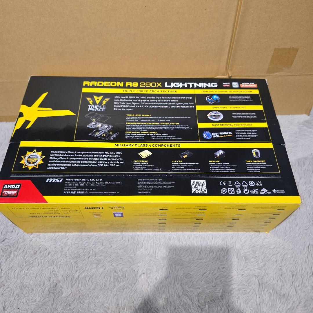 超美品 MSI Radeon R9 290X Lightning 動作確認済み