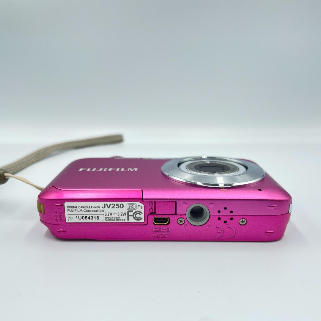 【動作品・転送特典無料有】FUJIFILM FinePix JV250 PINK