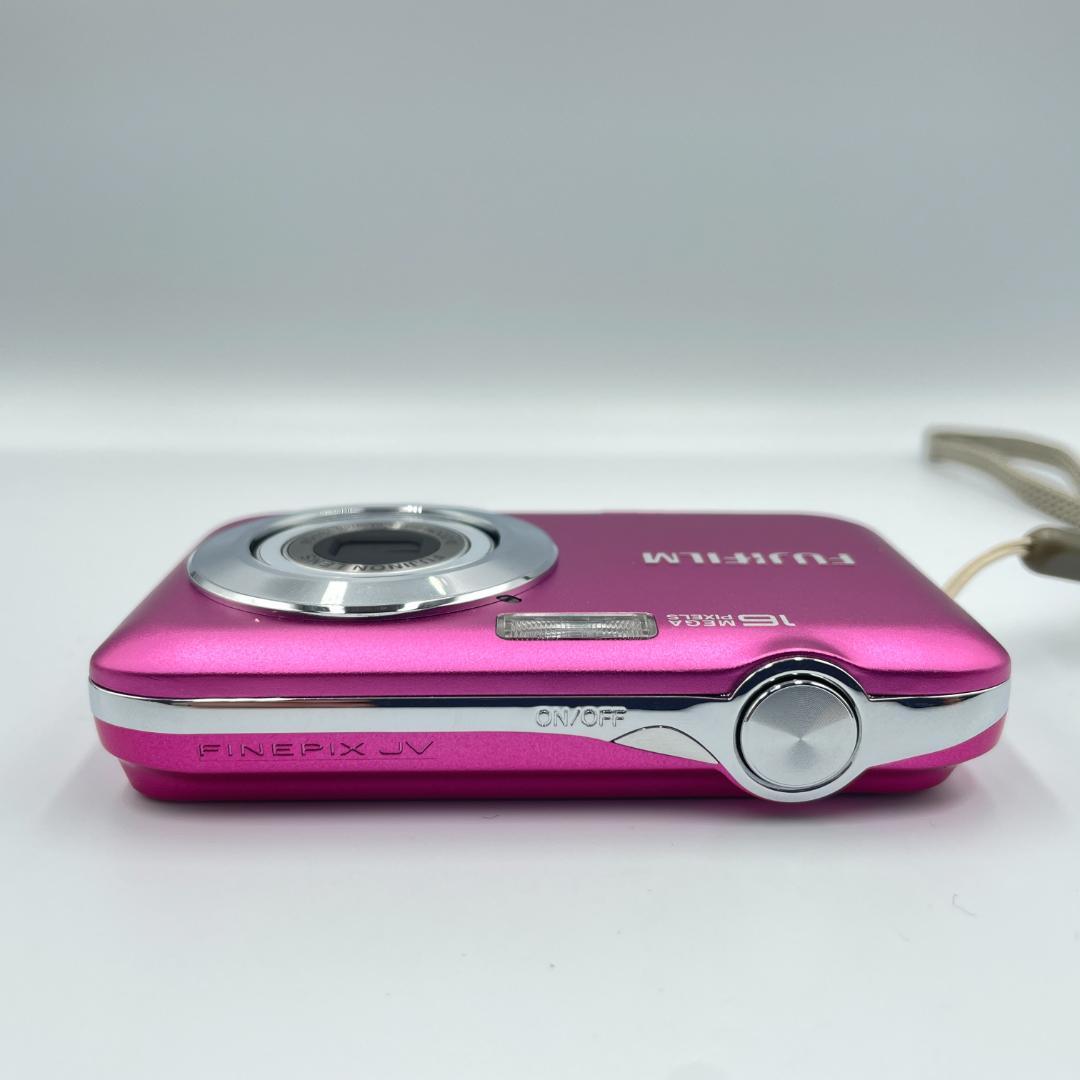 【動作品・転送特典無料有】FUJIFILM FinePix JV250 PINK