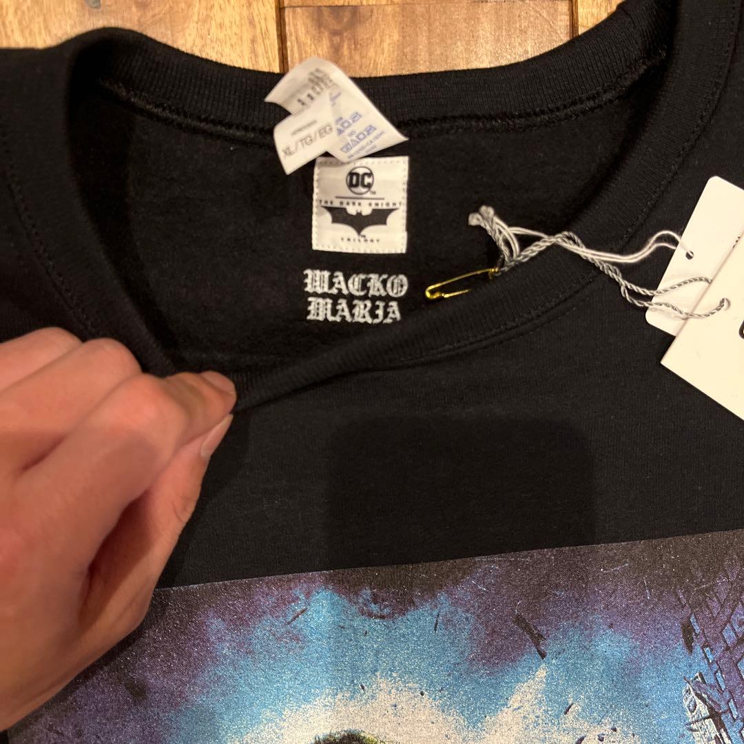 ワコマリア　ダークナイト スウェット 黒