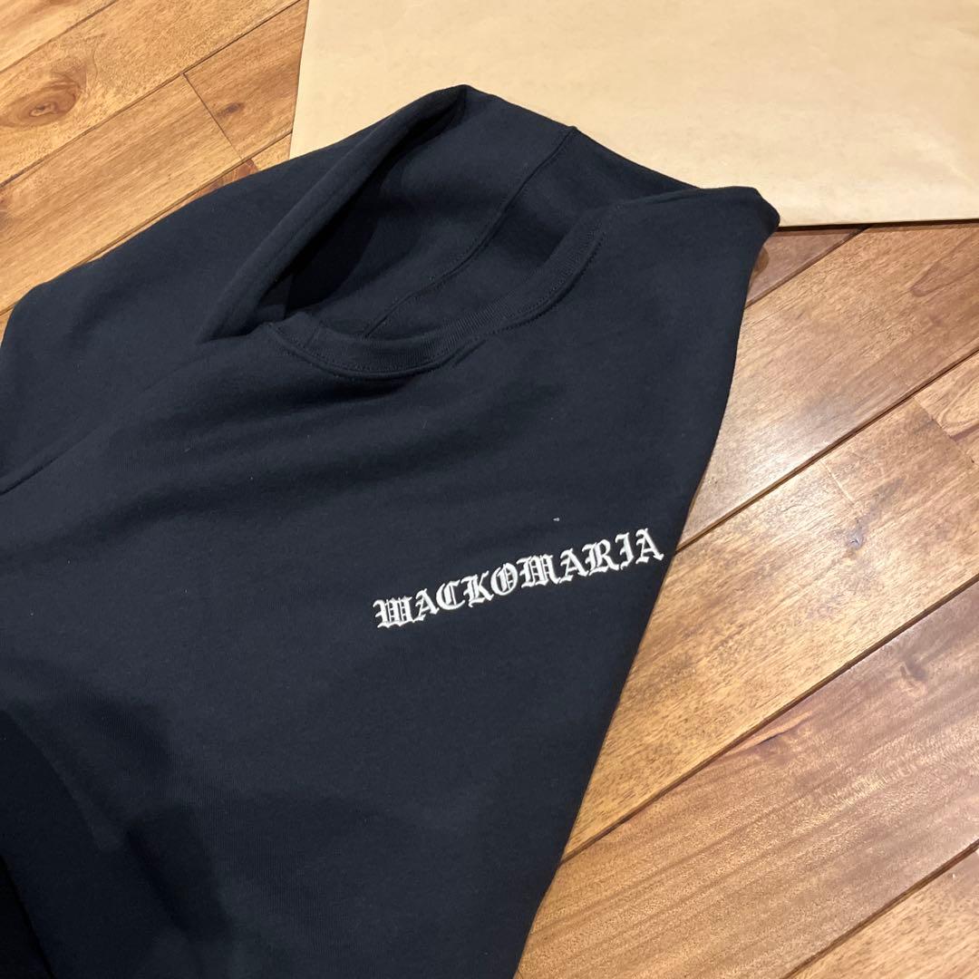 ワコマリア　ダークナイト スウェット 黒