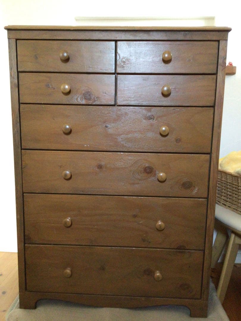 アンファン　コーハウス　6段チェスト　たんす　カントリー家具