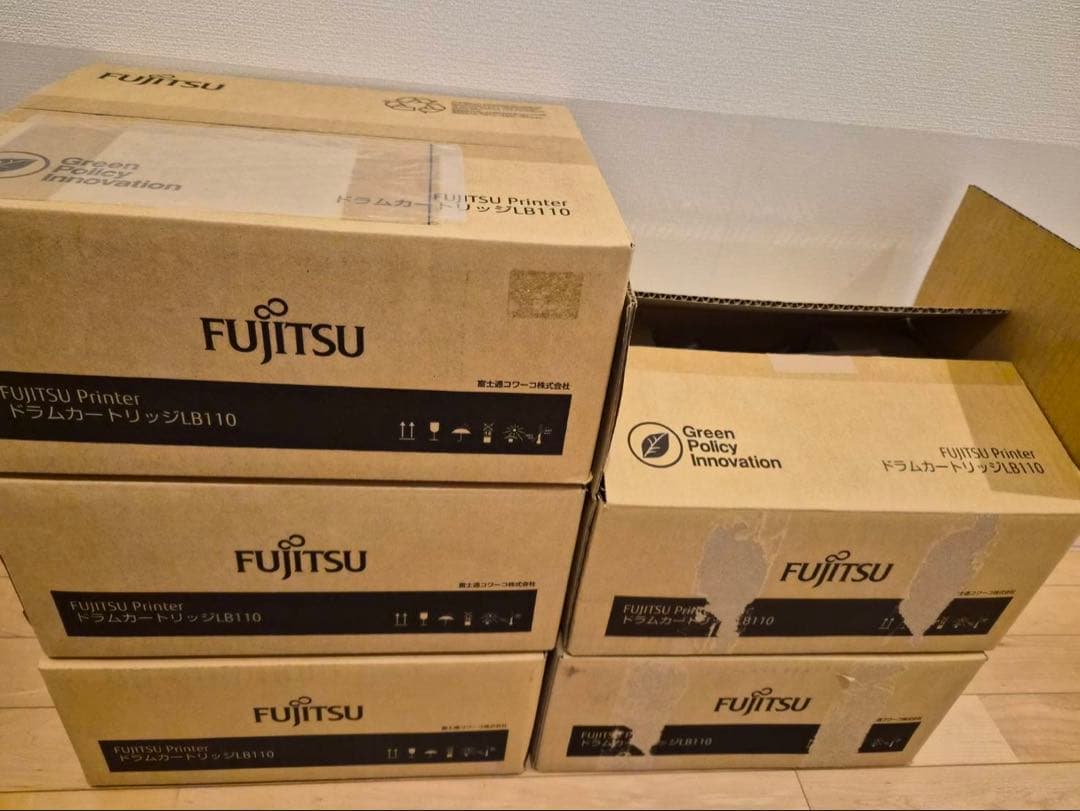 FUJITSU ドラムカートリッジ LB110 5個セット