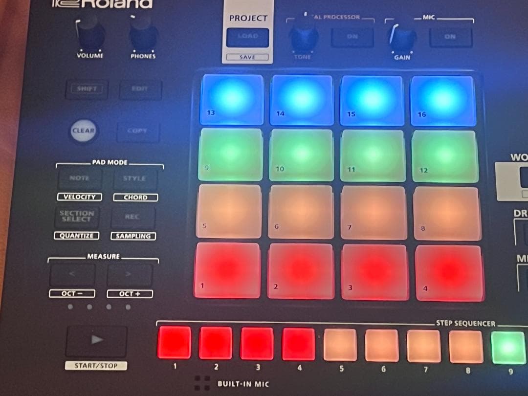 Roland Verselab MV-1 + セミハードケース
