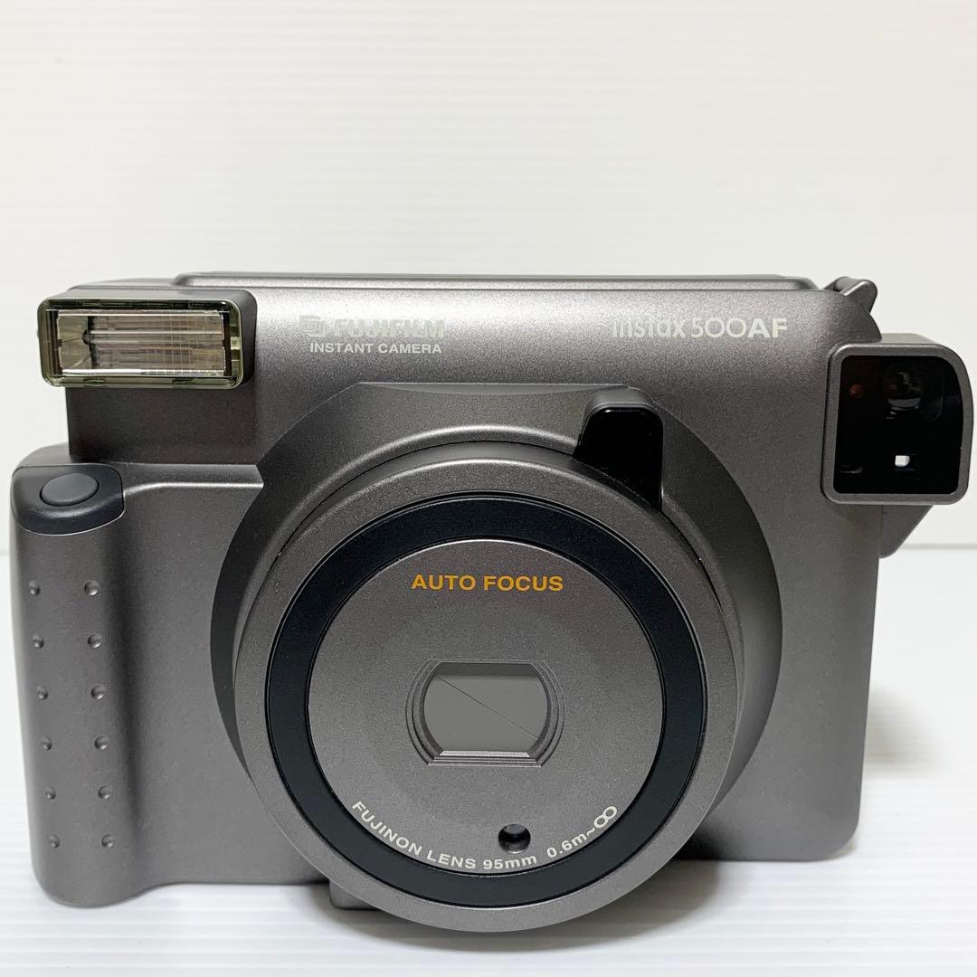 希少 富士フイルム FUJIFILM instax 500AF フィルムカメラ