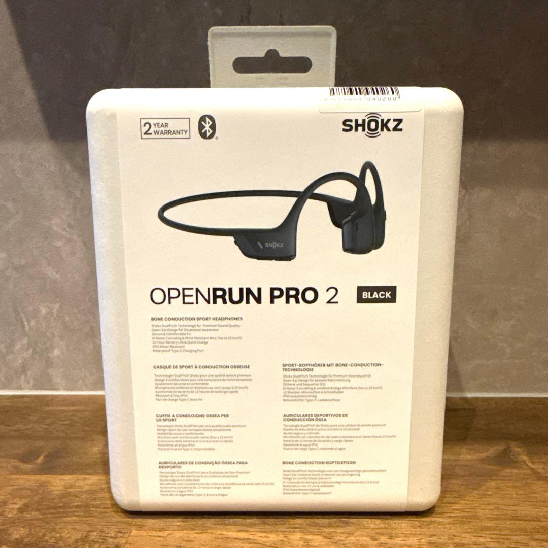 新品・未開封　SHOKZ OPENRAN PRO2