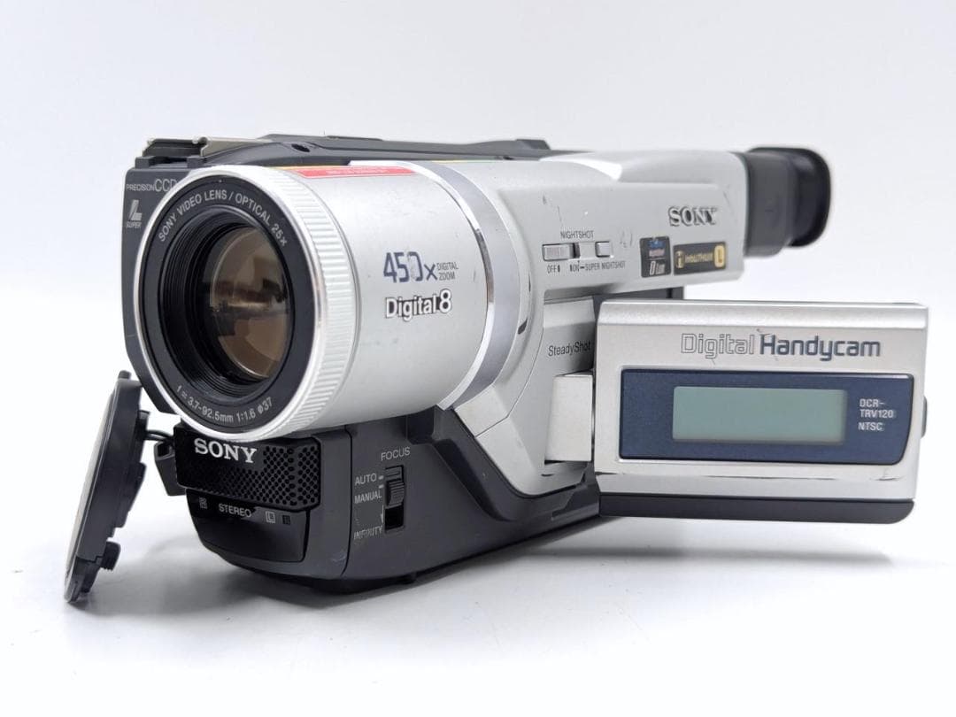 8mmテープのダビングに！ SONY ビデオカメラ DCR-TRV120