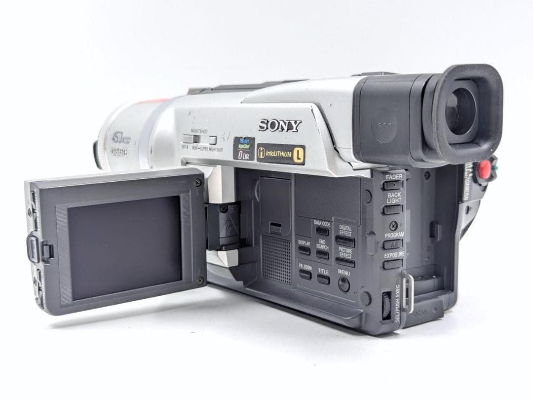 8mmテープのダビングに！ SONY ビデオカメラ DCR-TRV120