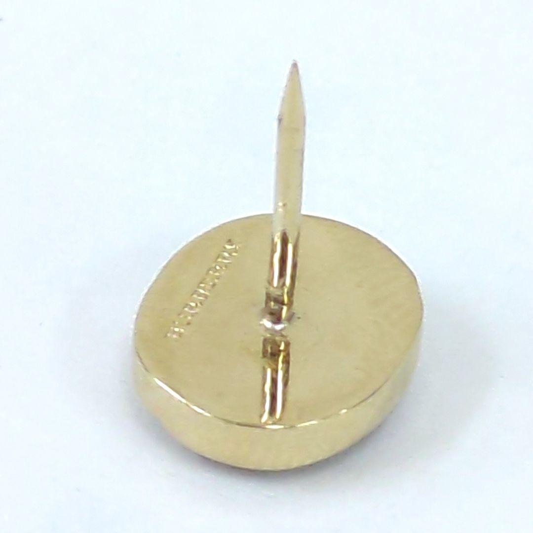 バーバリー 騎士 ネクタイピン カフリンクス ゴールド シルバー 濃いネイビー