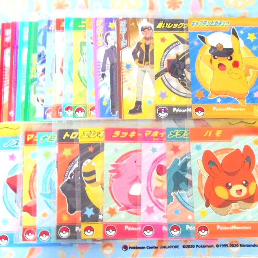 ポケモン　ブロマイド　ガム　カード　コンプリート　セット