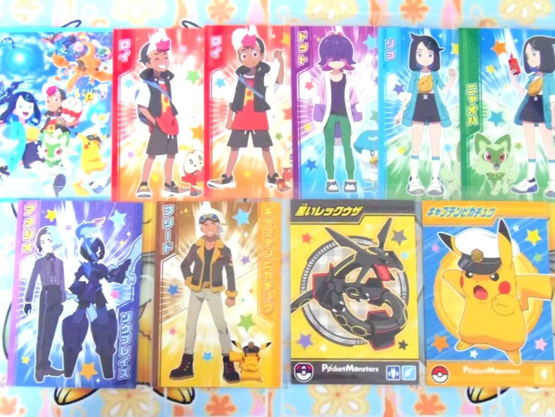 ポケモン　ブロマイド　ガム　カード　コンプリート　セット