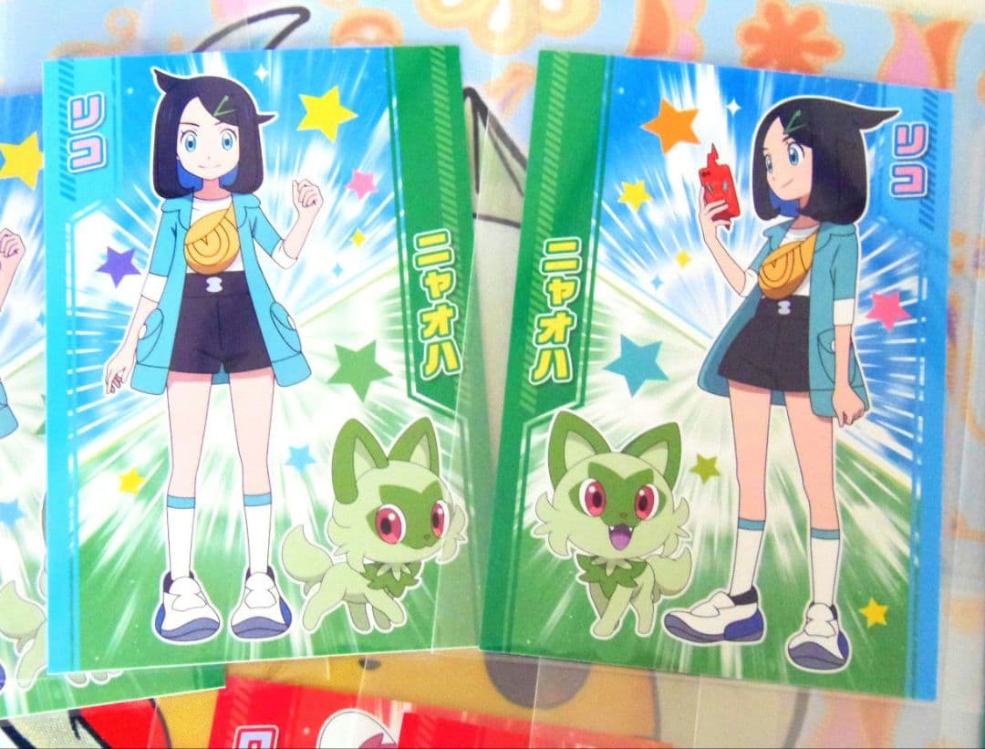 ポケモン　ブロマイド　ガム　カード　コンプリート　セット