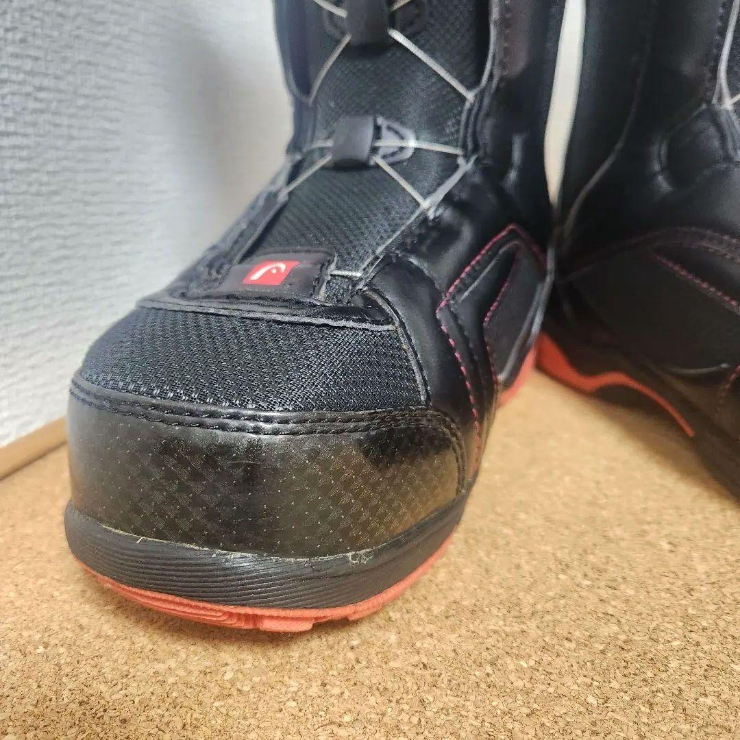 24h発送　HEAD　簡単BOAダイヤル　スノボブーツ 23.5