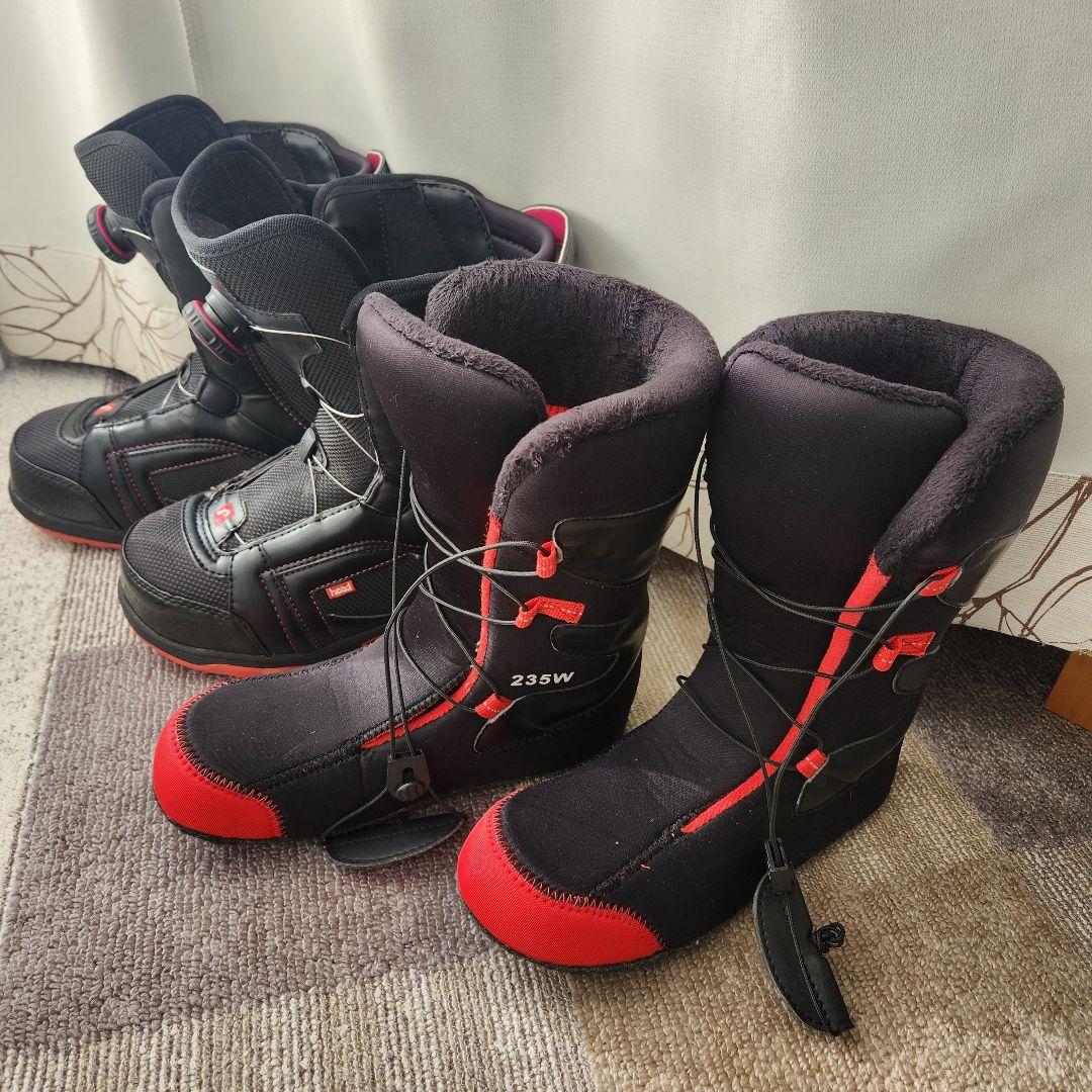 24h発送　HEAD　簡単BOAダイヤル　スノボブーツ 23.5