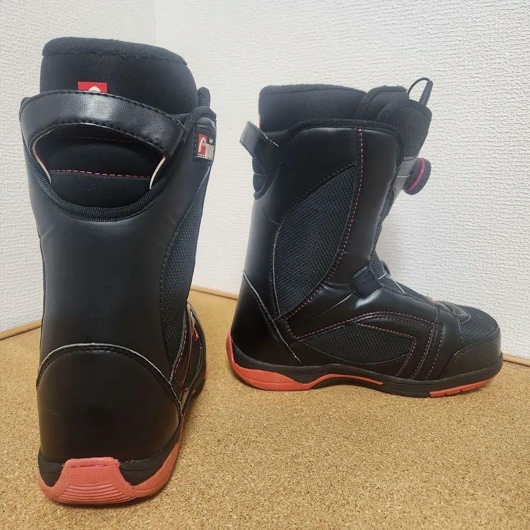 24h発送　HEAD　簡単BOAダイヤル　スノボブーツ 23.5