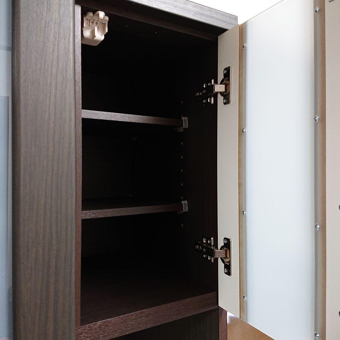 ニトリ　NITORI キッチンボード　キッチンカウンター　食器棚 幅90cm