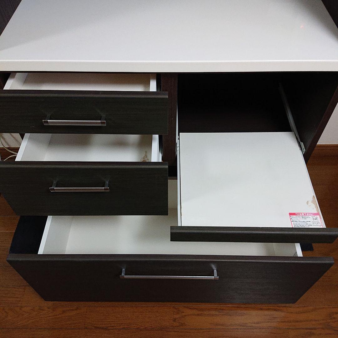 ニトリ　NITORI キッチンボード　キッチンカウンター　食器棚 幅90cm