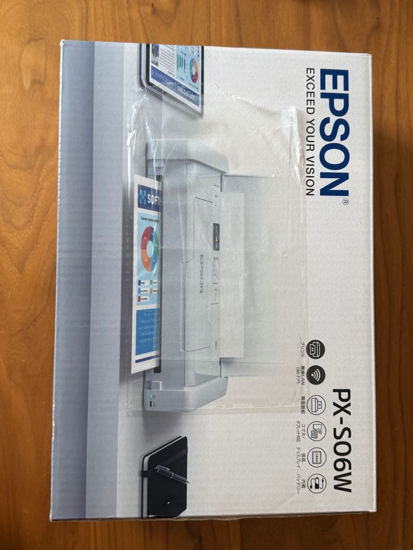 【新品】EPSONモバイルプリンターPX-S06W