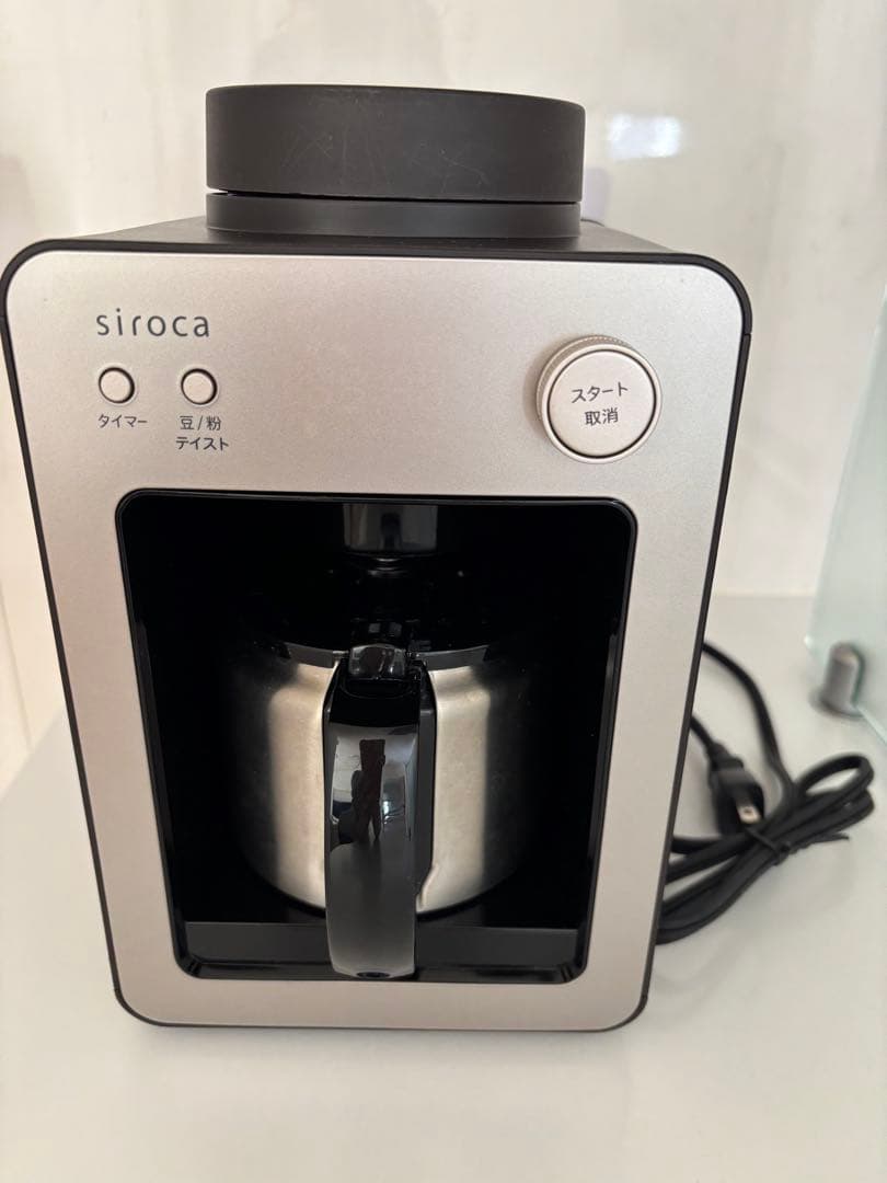 siroca コーヒーメーカー シルバー SC-A372