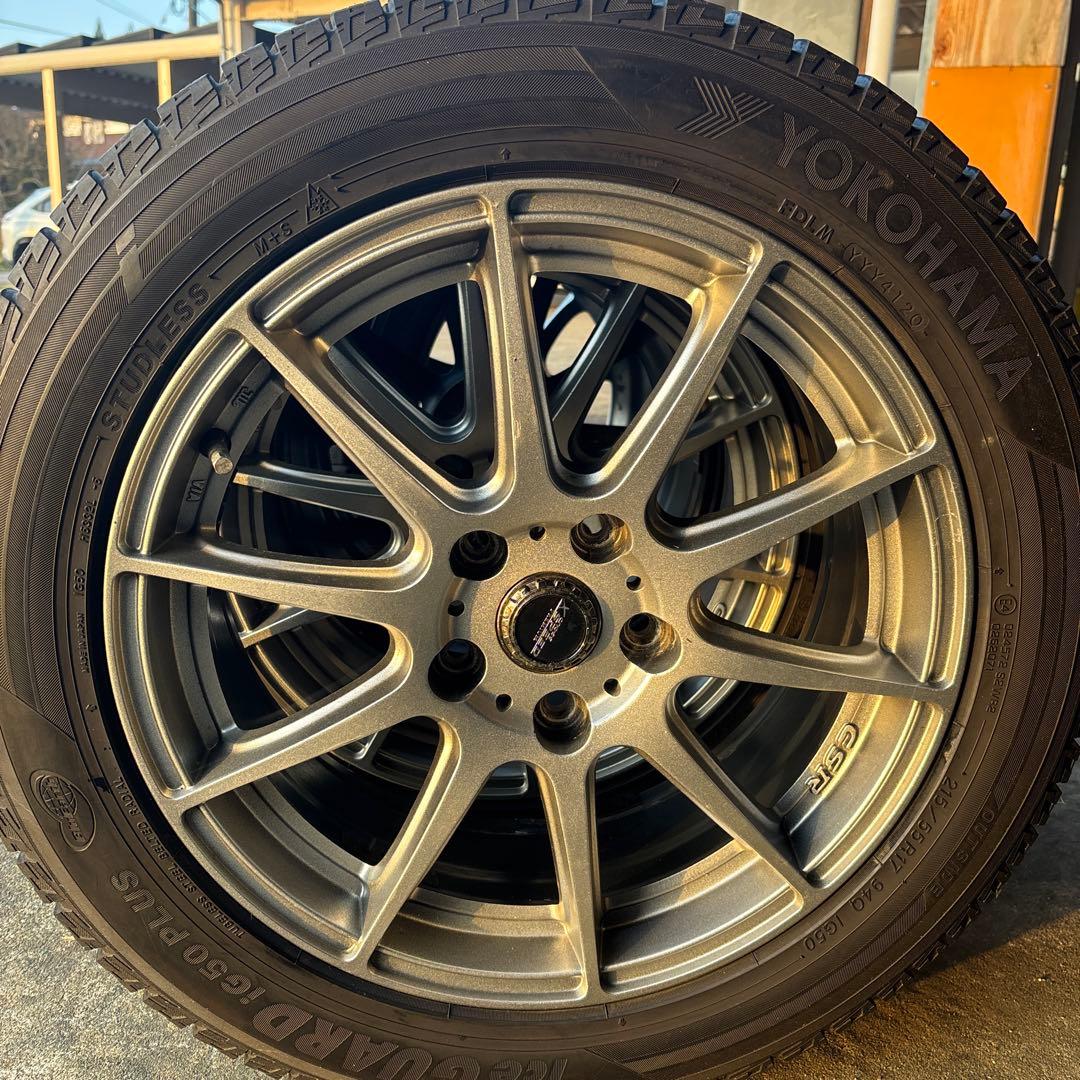 本田ヴェゼルスタッドレス Yokohama タイヤ・ホイールセット四本