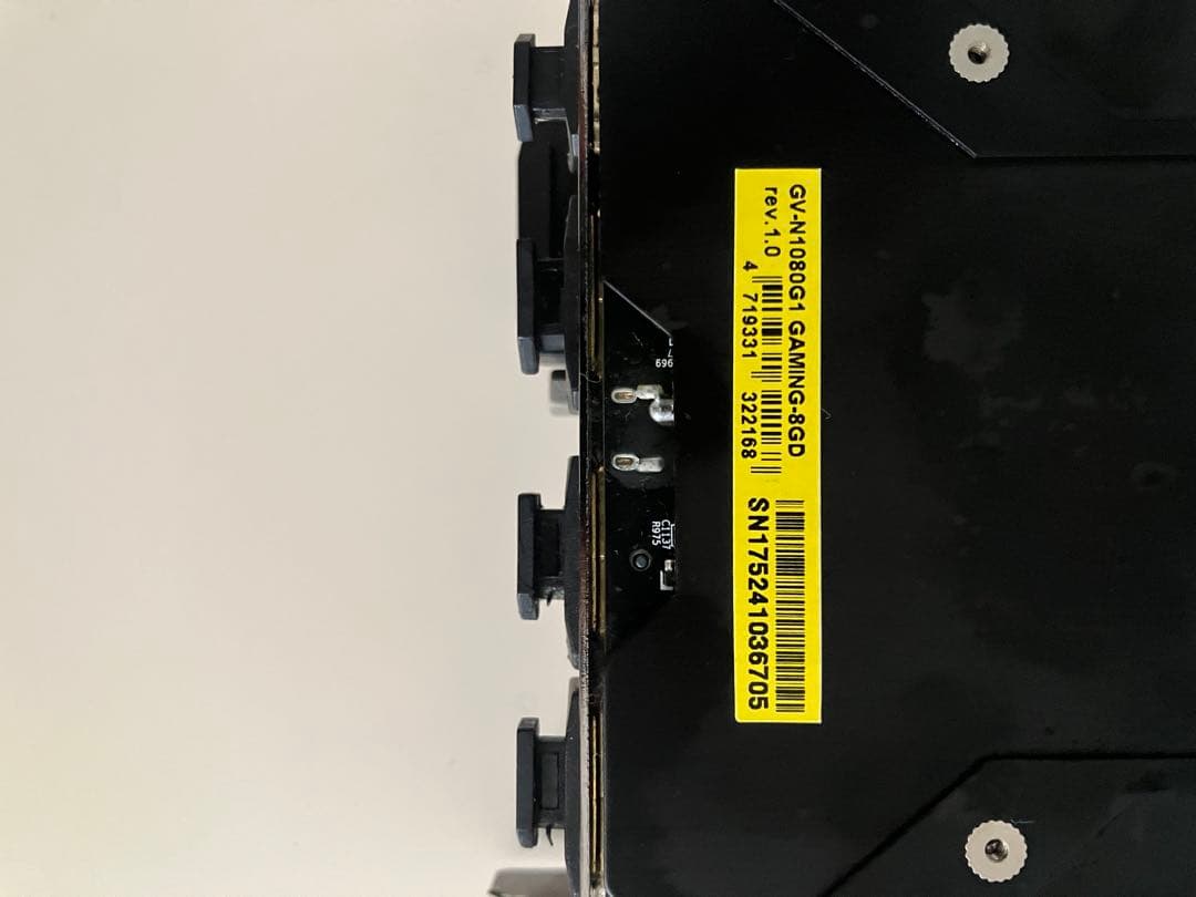 GIGABYTE GV-N1080GAMING-8GD グラフィックボード