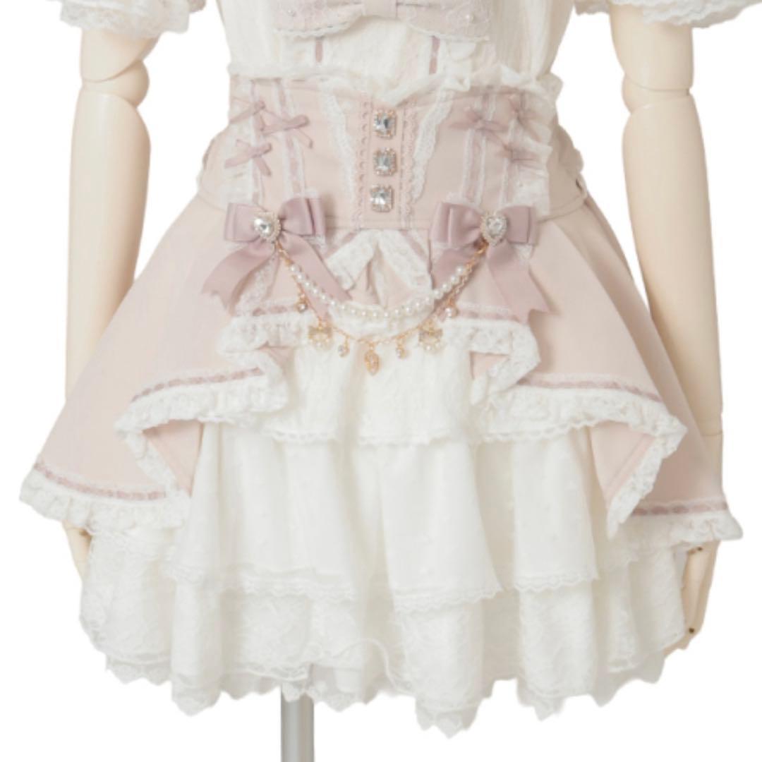 【値下げ】リズリサ LIZLISA はしごカシュクールスカート