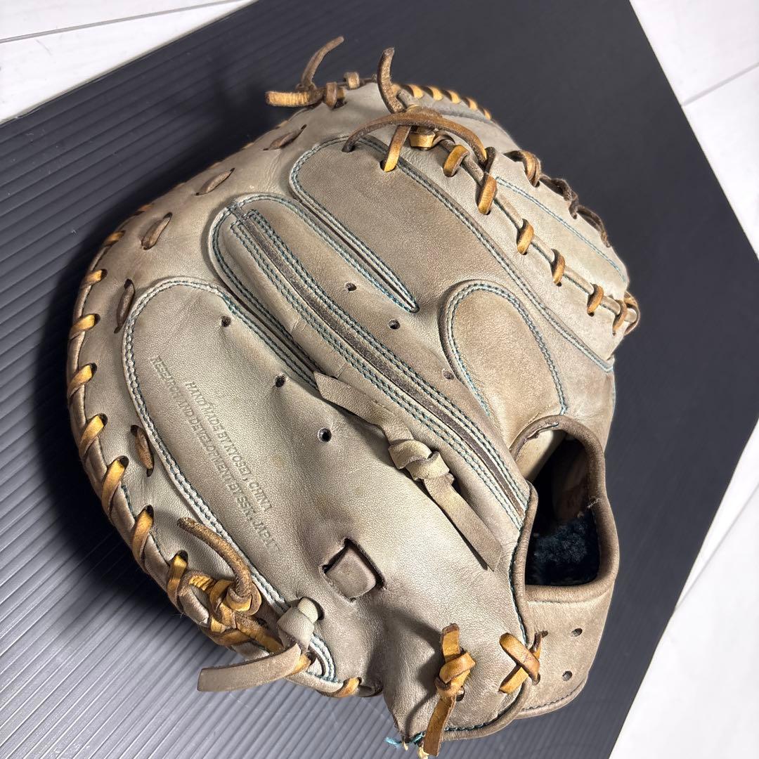 プロエッジ 硬式キャッチャーミット　 proedge ベージュ