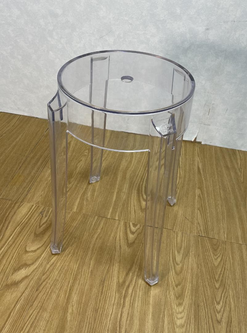 K☆1155 Kartell スツール CHARLES GHOST