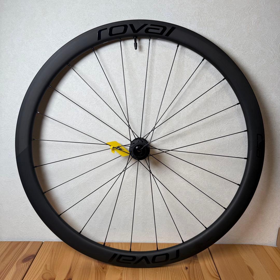 新品roval C38 フロントホイール 黒