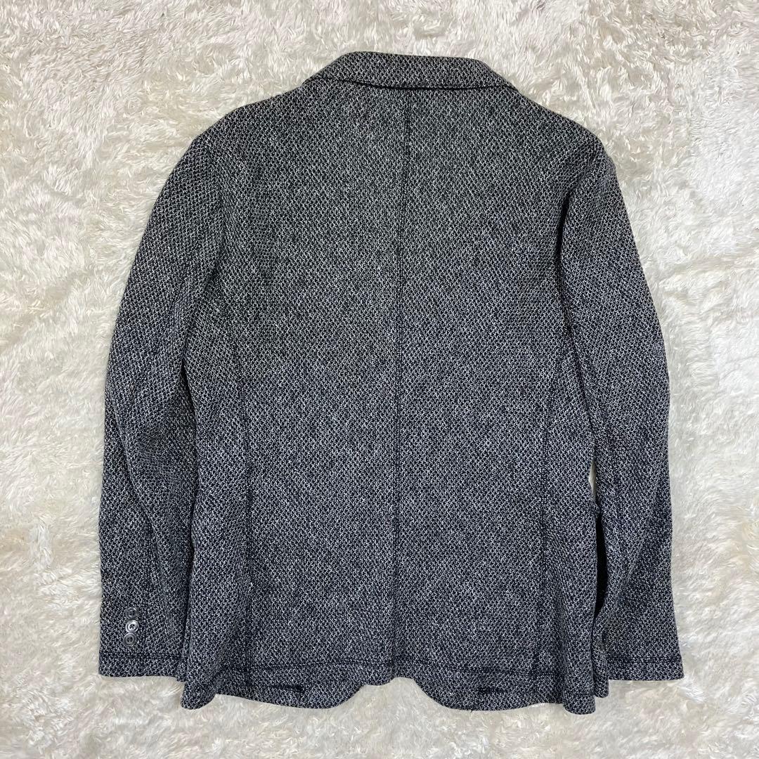 【シナモン 様EPOCA UOMO テーラードジャケット　ワッフル　ストレッチ