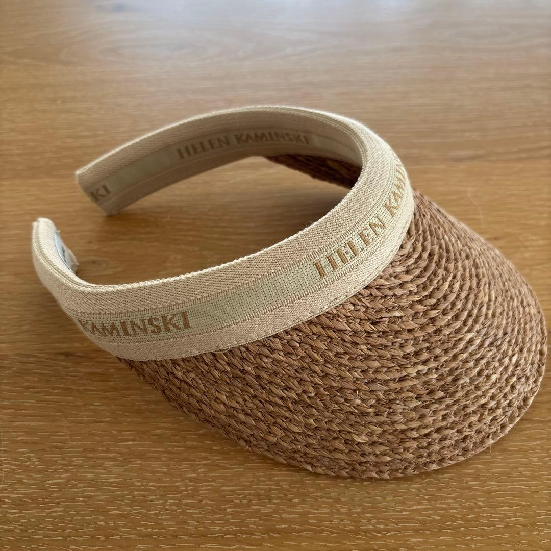 新品 ■ ヘレンカミンスキー サンバイザー / ヌガー ナチュラル (4438)