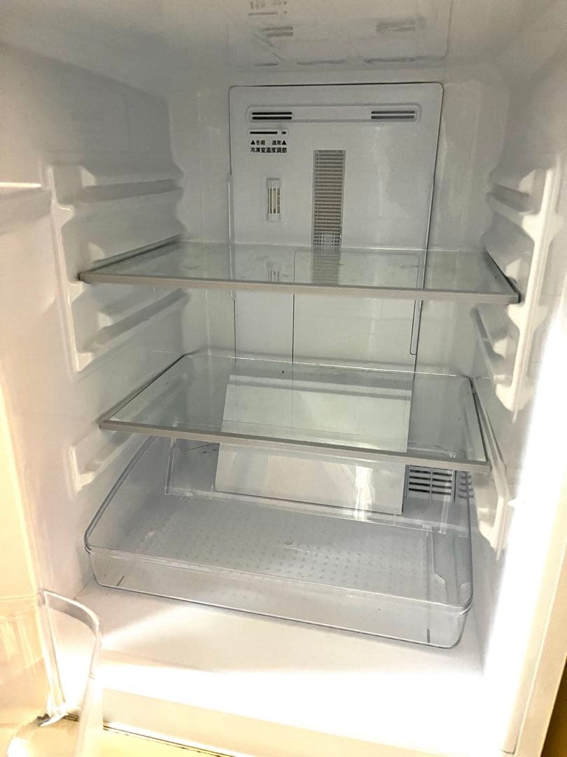 SHARP 冷蔵庫 137L ホワイト SJ-D14F-W