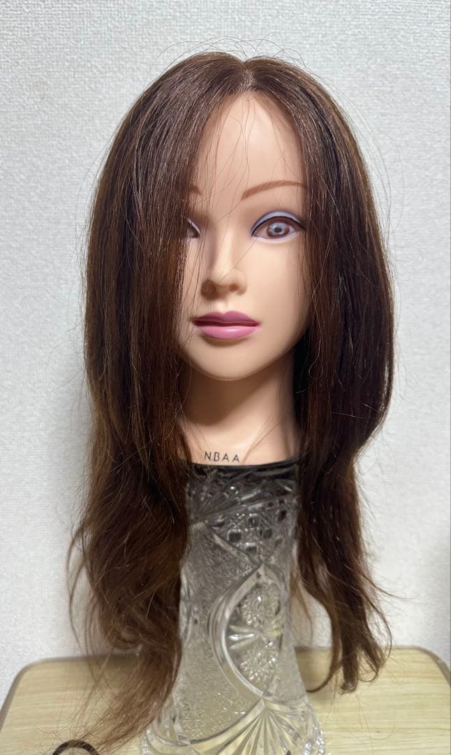 NBAA アップ用　ロングウィッグ　中古品