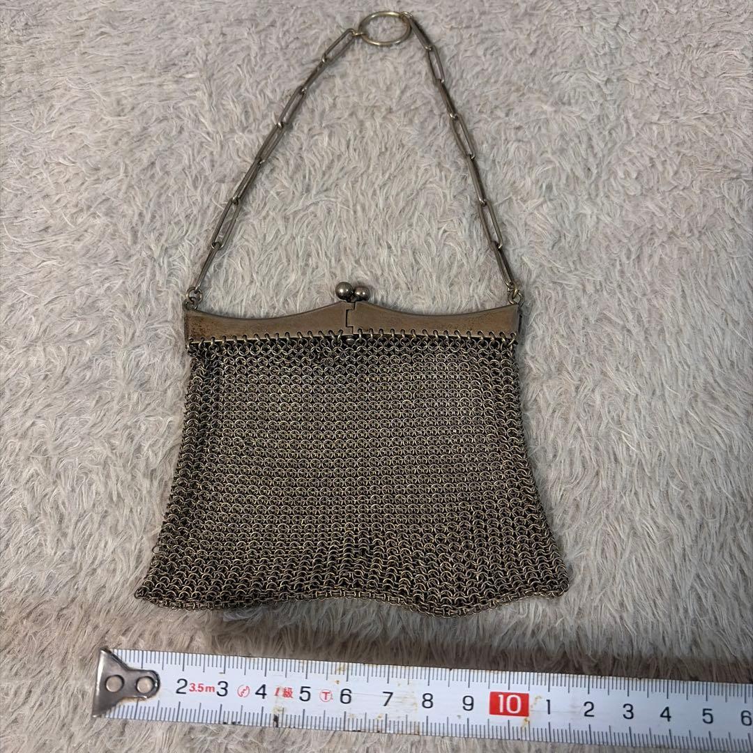 アンティーク純銀バッグ