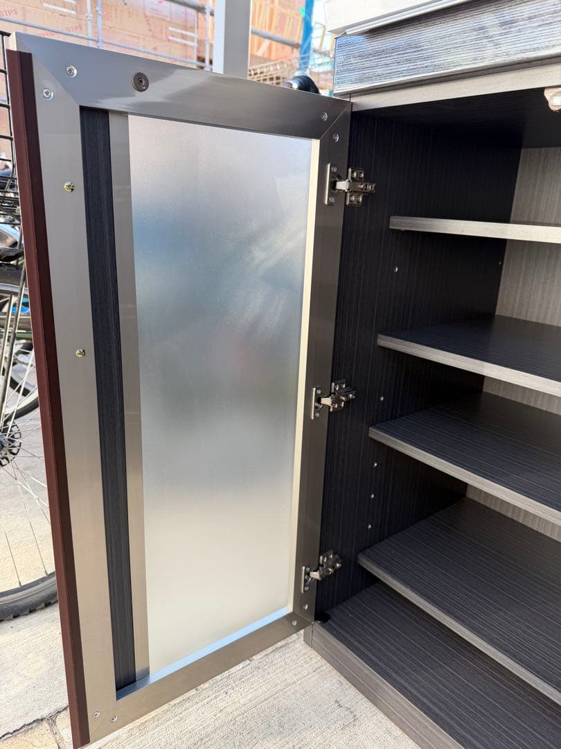 【美品】三幸ジャパン キッチンカウンター レンジボード