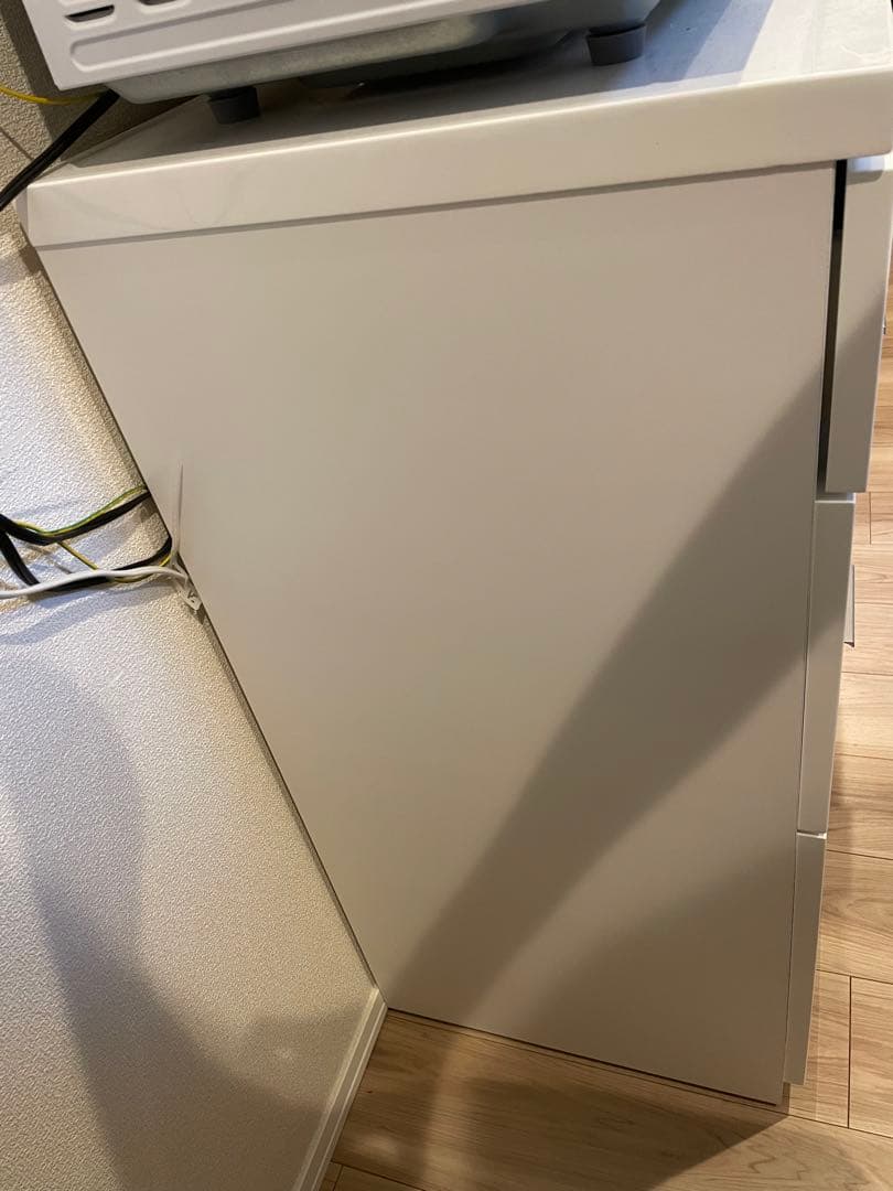 ニトリ　エトナ　キッチンカウンター　ホワイト 90cm