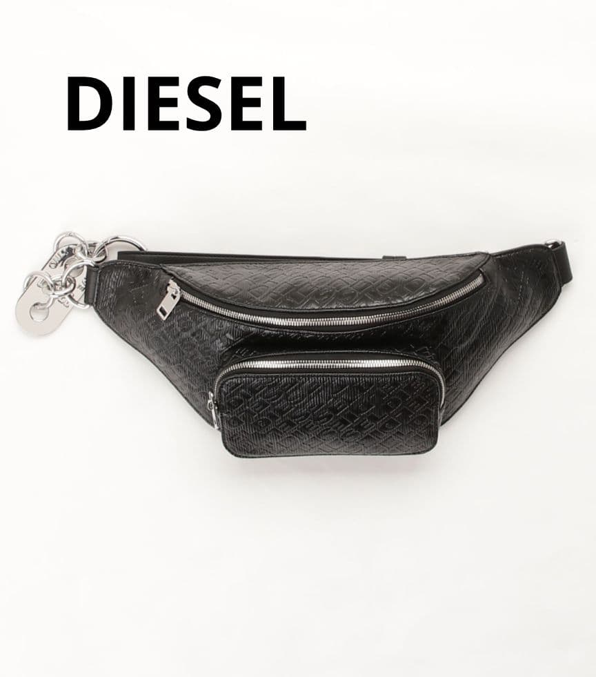 DIESEL　黒 ボディバッグ・ウエストポーチ