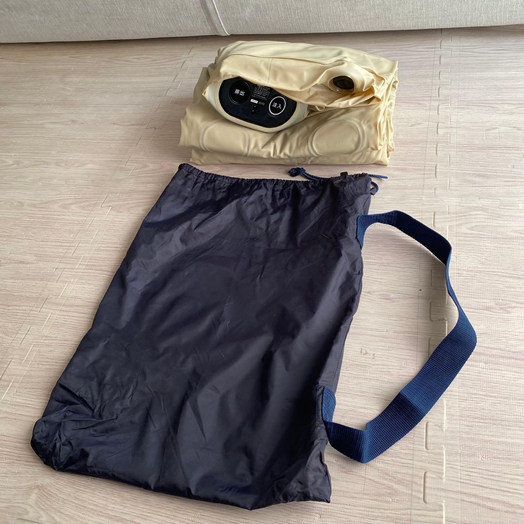 【美品】アイリスオーヤマ　エアー　マットレス　シングル　S グレー　2個セット