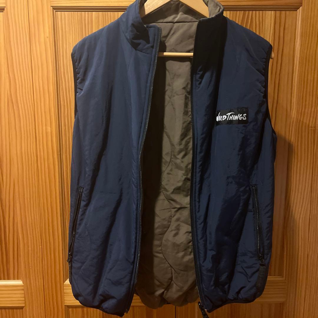 WildThings ワイルドシングス　リバーシブルベスト　プリマロフト