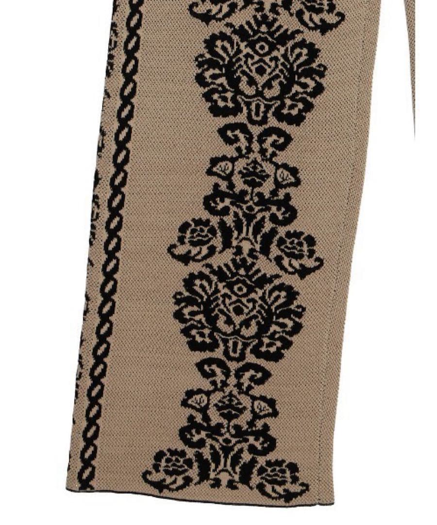 美品★ AMERI MEDI VINTAGE FLOWER KNIT PANTS