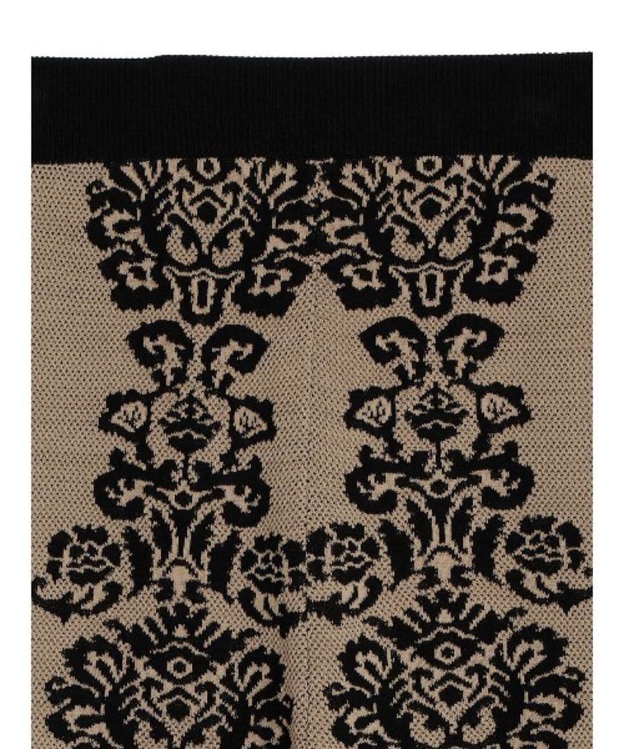 美品★ AMERI MEDI VINTAGE FLOWER KNIT PANTS