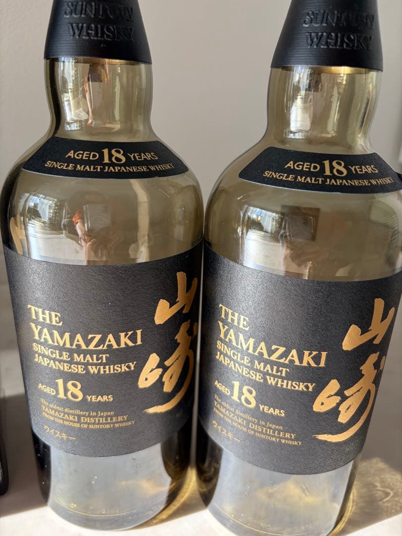 モリさん専用！山崎 18年 シングルモルト空瓶からびん