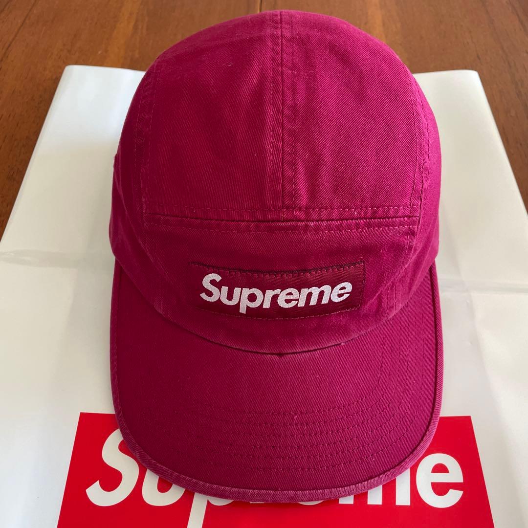 帽子 Supreme - Washed Chino Twill Camp Cap