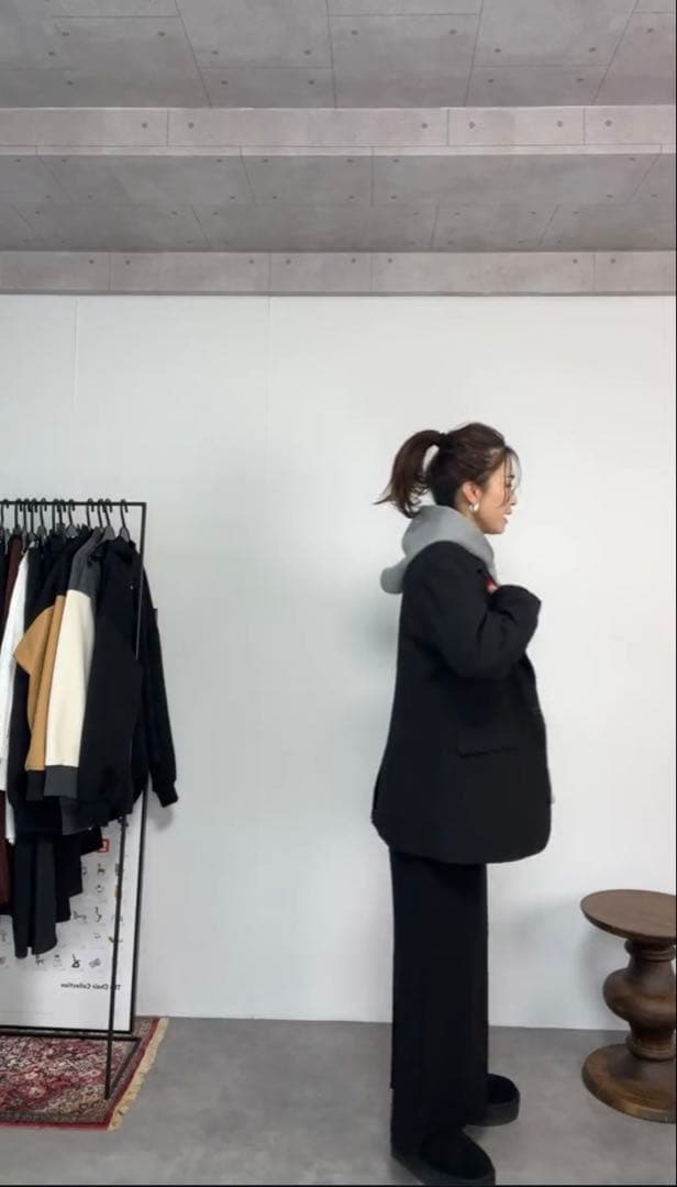 【美品】ANIECA アニーカ　ポンチパーカー