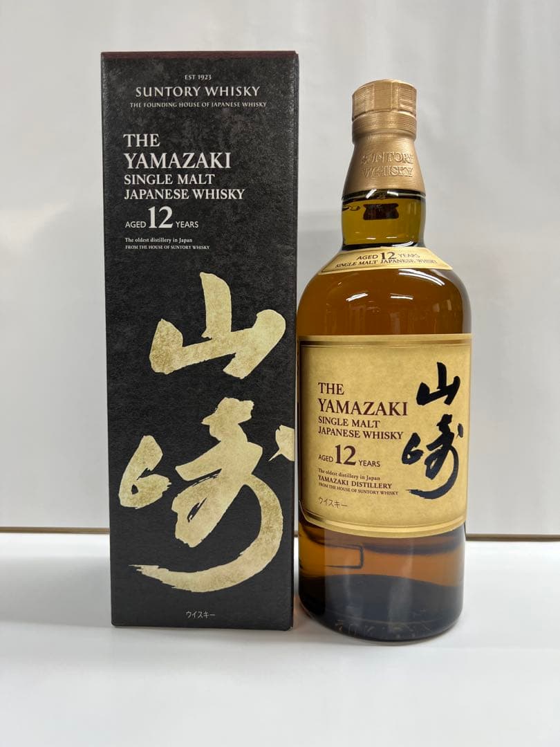 サントリー シングルモルト ウイスキー 山崎 12年 700ml