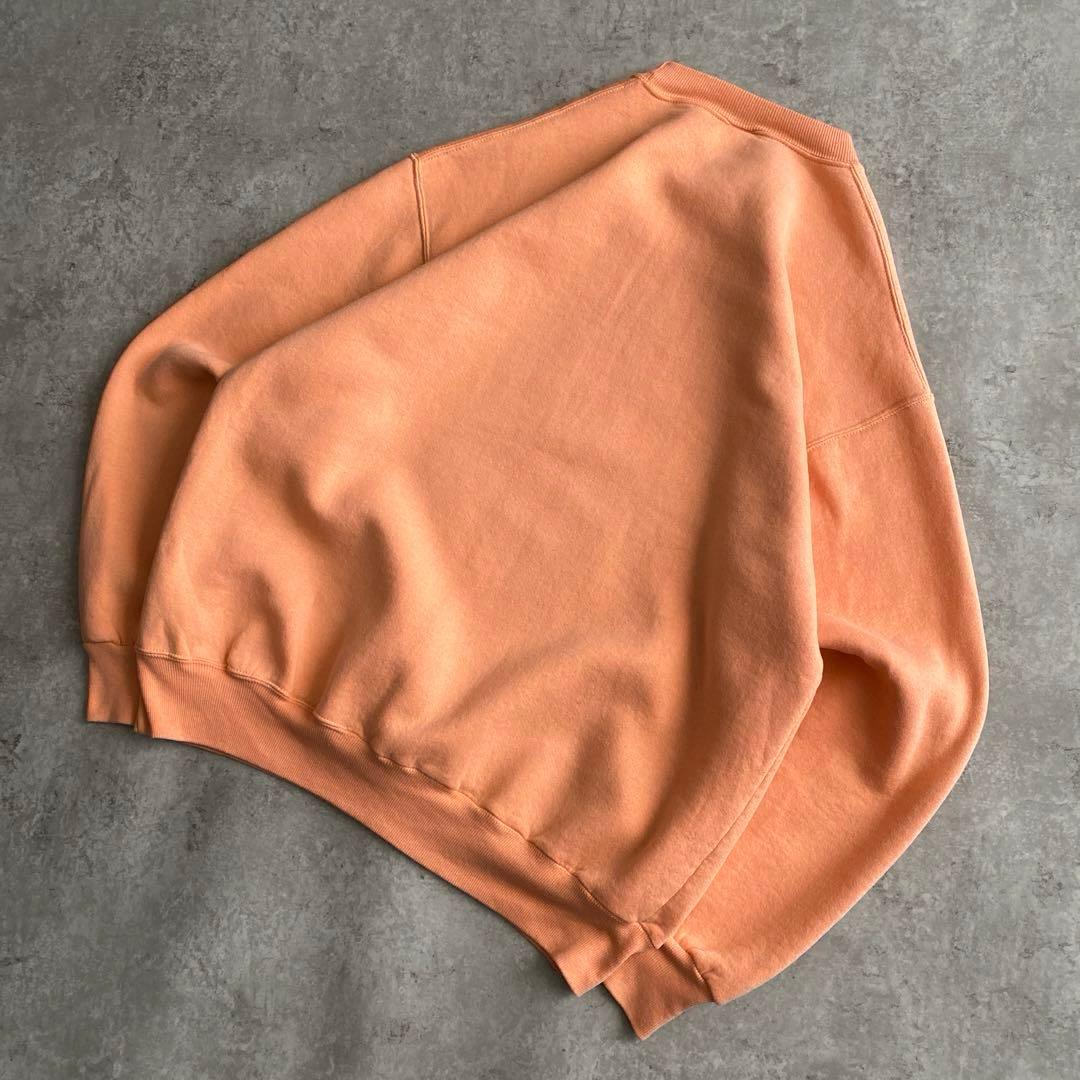 次はありませんレアカラー80s90sラッセル前V無地スウェットUSA製XL