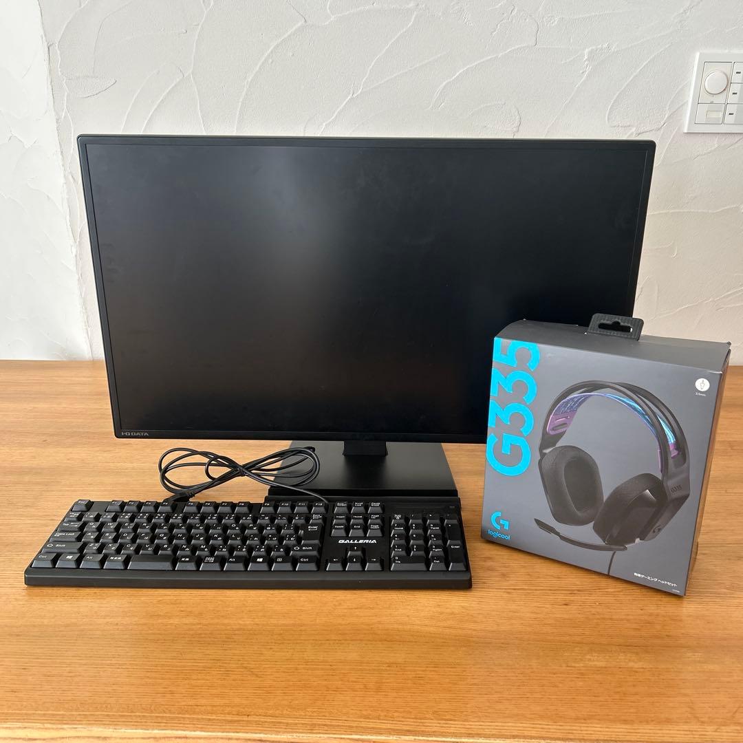 I-O DATAの27インチモニター　その他