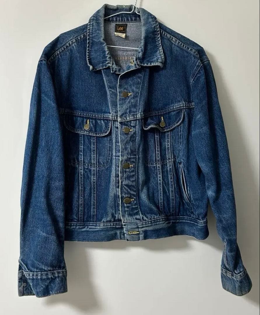 80s USA製 Lee RIDERS デニムジャケット PATD-1